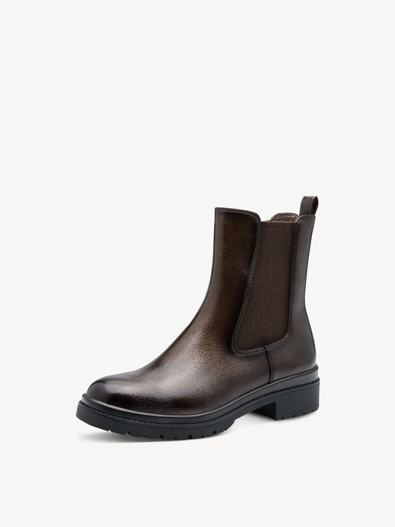 chelsea boot - brun 1-25428-43-359 acheter tamaris bottines en ligne