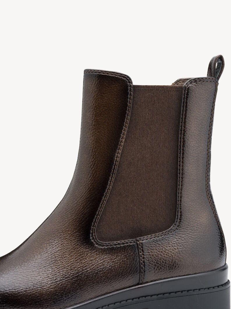 chelsea boot - brun 1-25428-43-359 acheter tamaris bottines en ligne