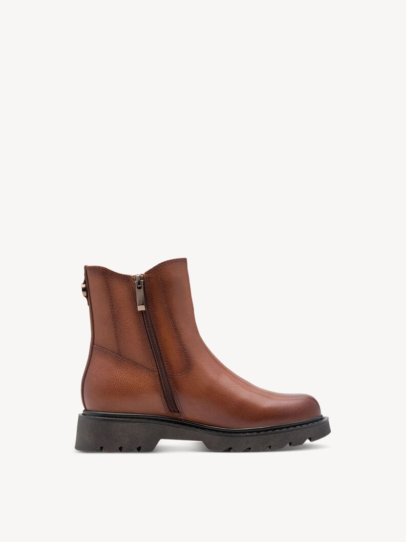 cuir chelsea boot - brun 1-25429-45-305 acheter tamaris bottines en ligne