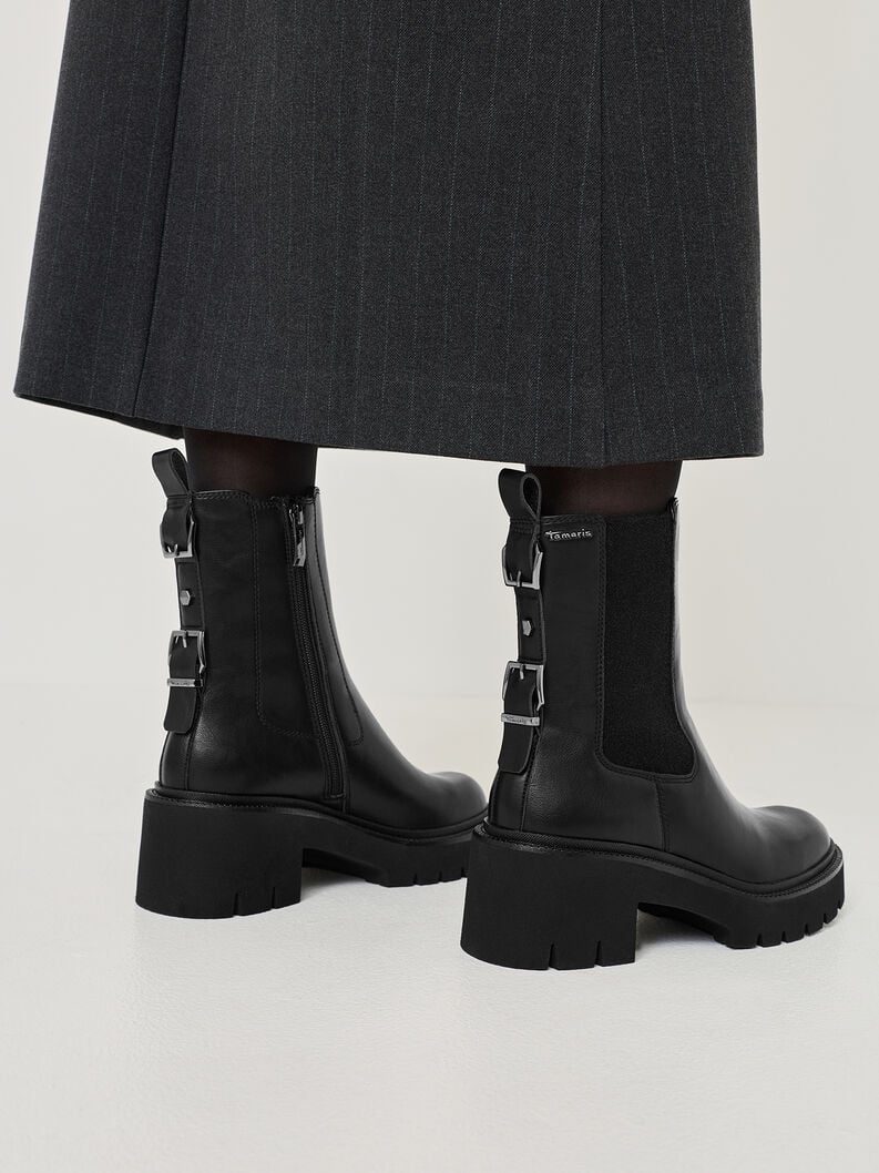 chelsea boot - noir 1-25432-45-001 acheter tamaris bottines en ligne