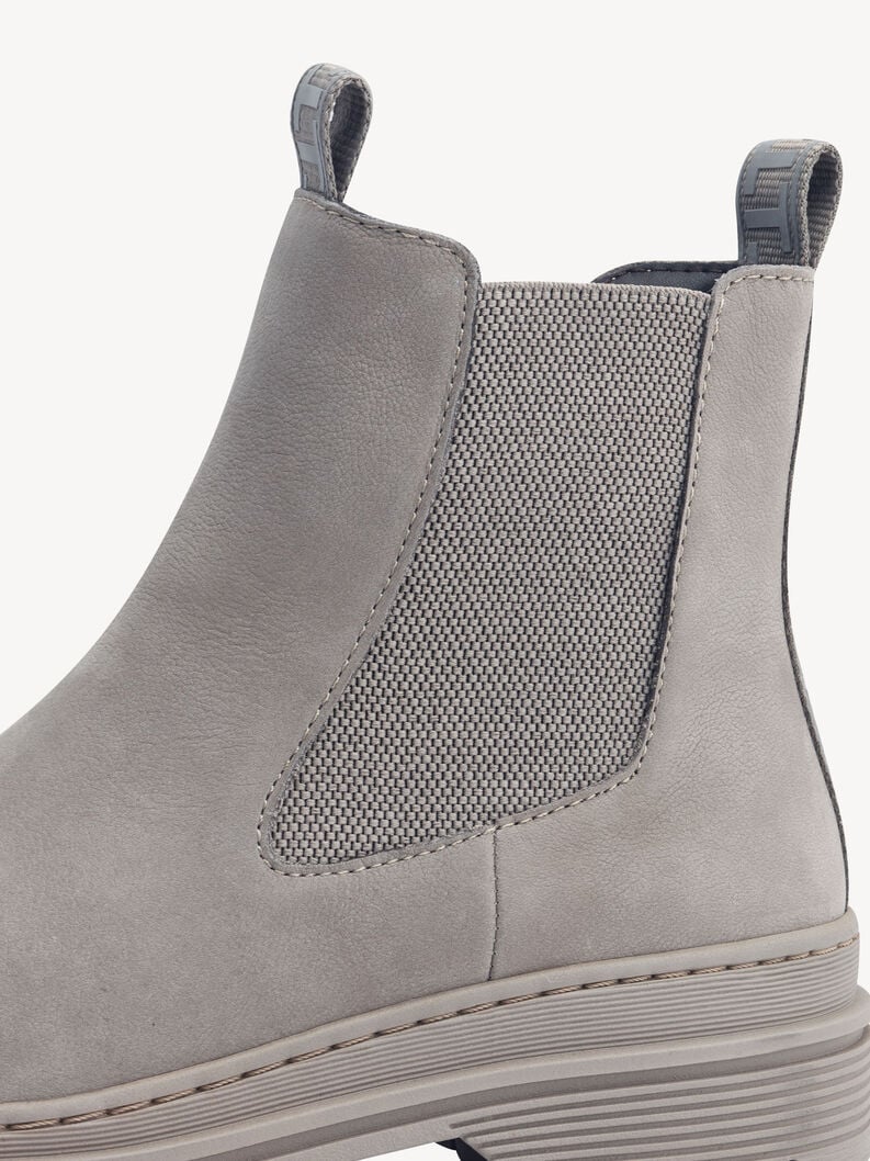 cuir chelsea boot - gris 1-25436-41-204 acheter tamaris bottines en ligne