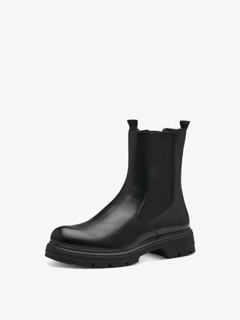 chelsea boot - noir 1-25437-41-001 acheter tamaris bottines en ligne