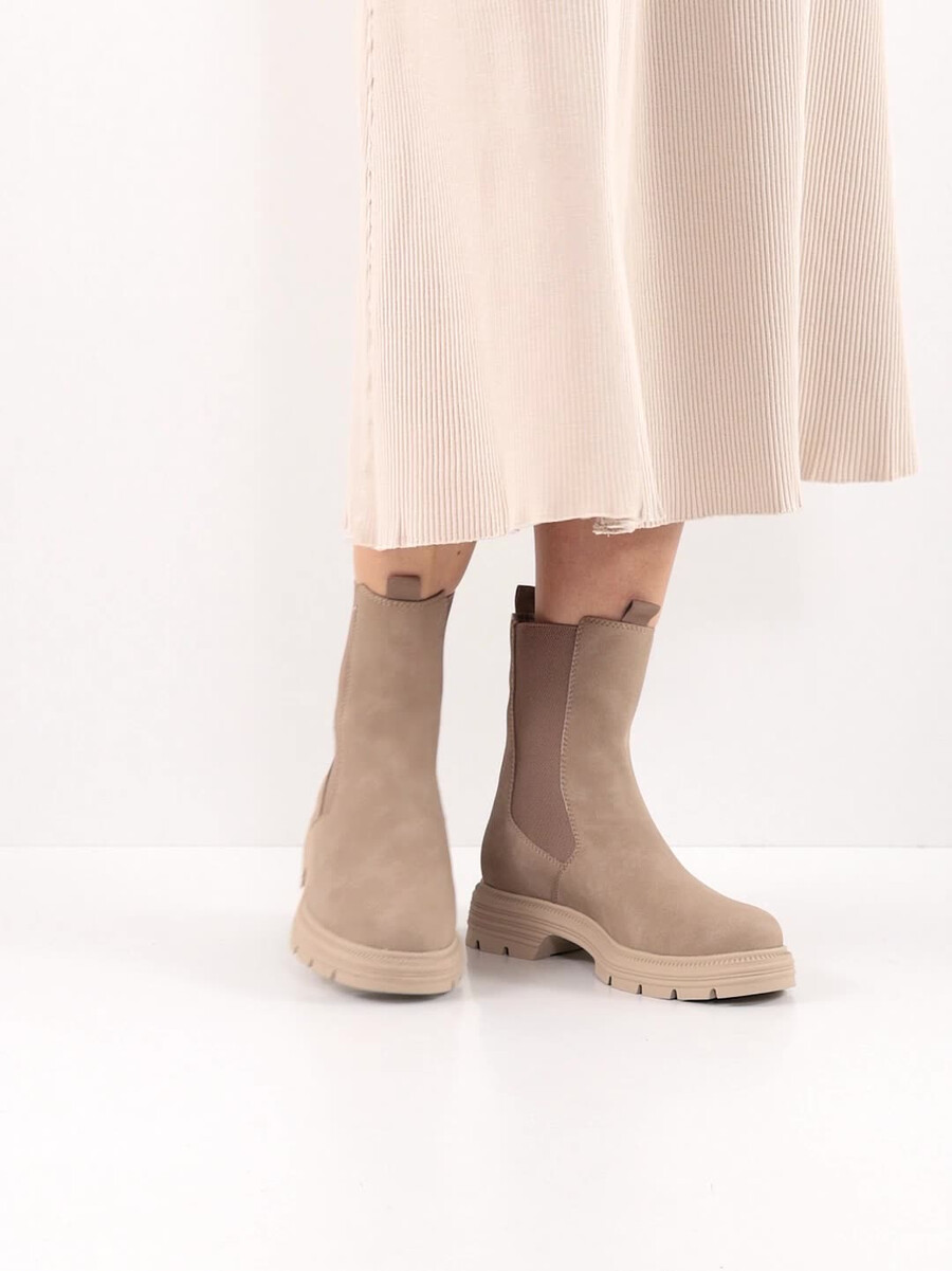 chelsea boot - brun 1-25437-41-310 acheter tamaris bottines en ligne