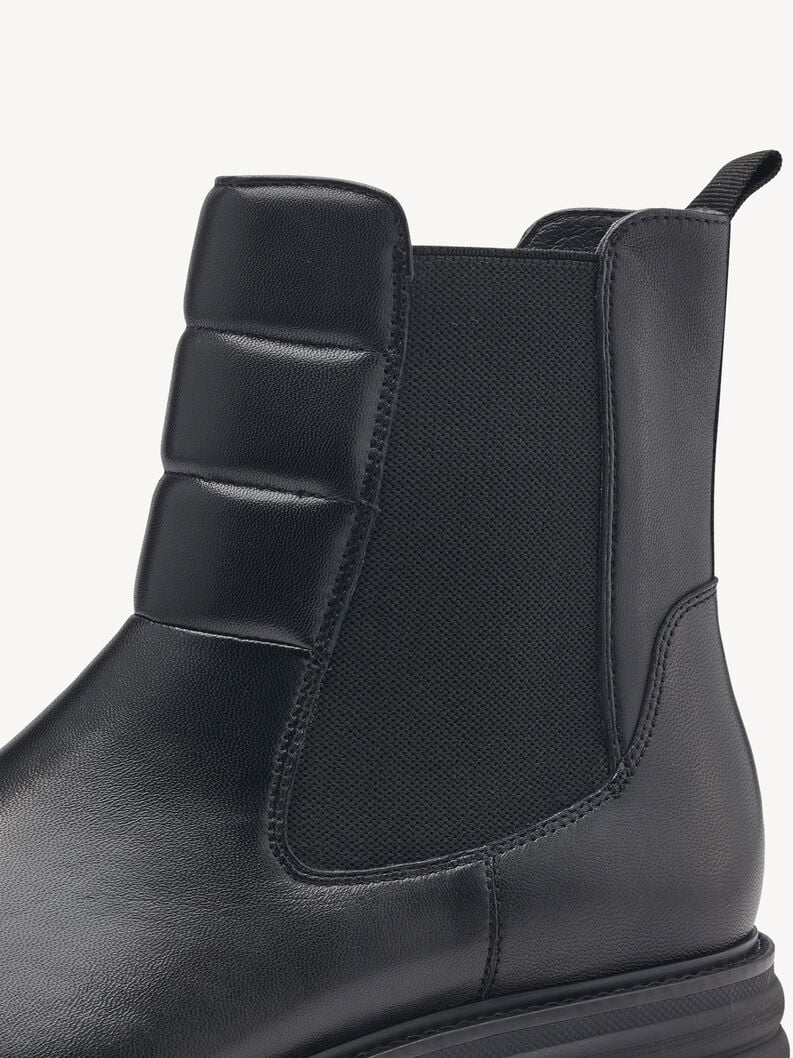 cuir chelsea boot - noir 1-25438-41-003 acheter tamaris bottines en ligne