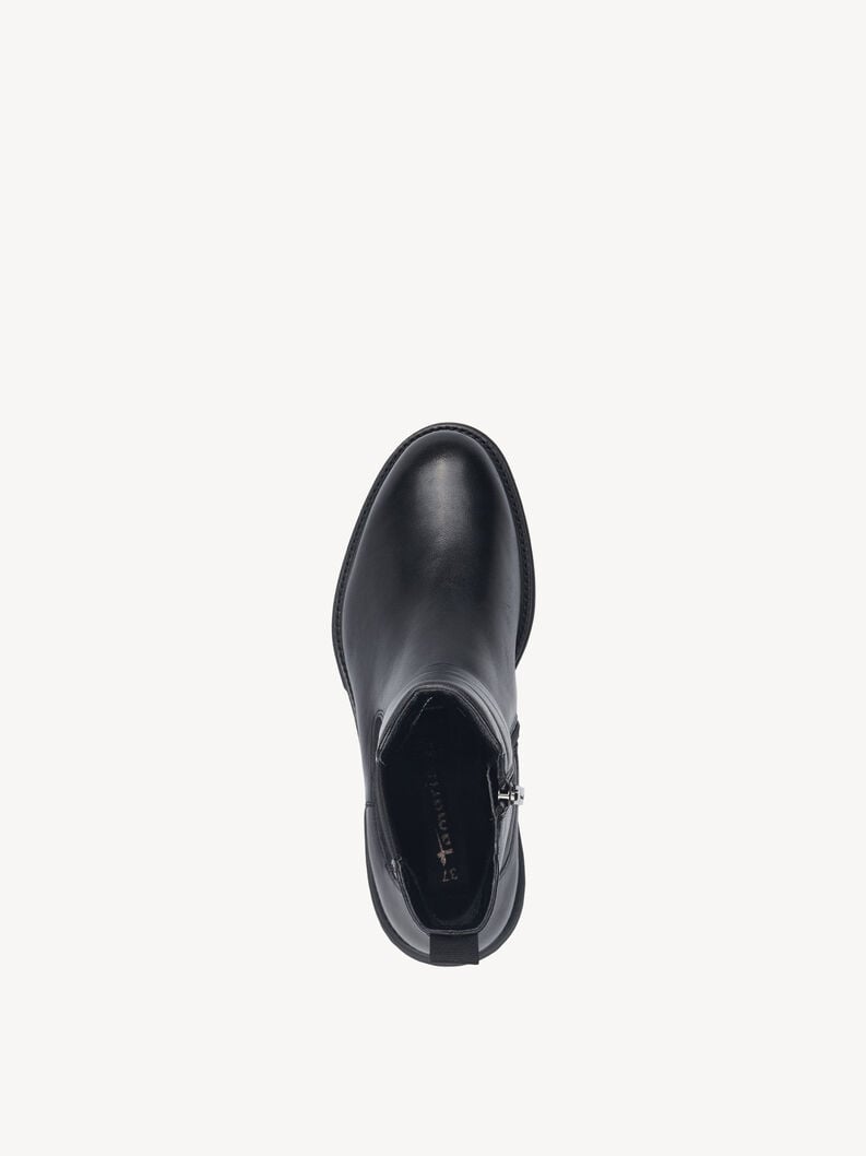 cuir chelsea boot - noir 1-25438-41-003 acheter tamaris bottines en ligne