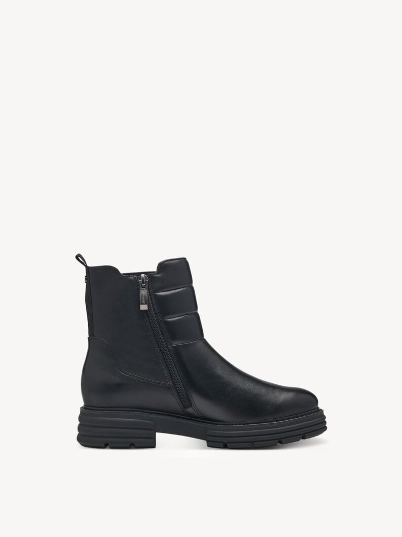 cuir chelsea boot - noir 1-25438-41-003 acheter tamaris bottines en ligne