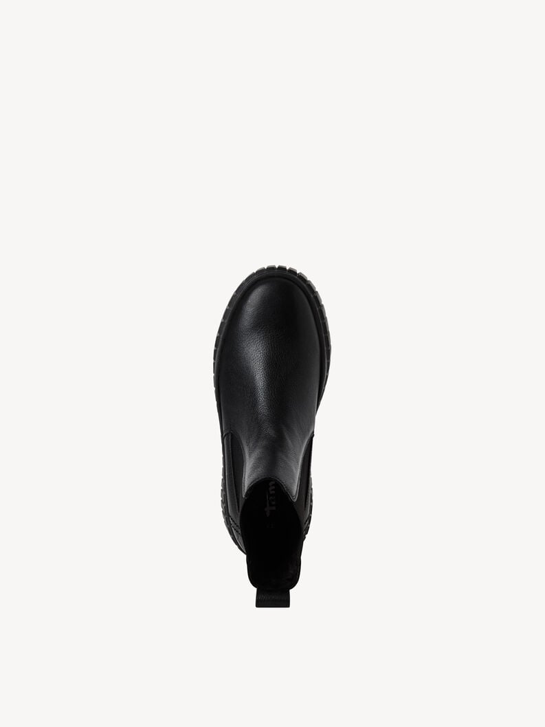 cuir chelsea boot - noir 1-25445-45-003 acheter tamaris bottines en ligne