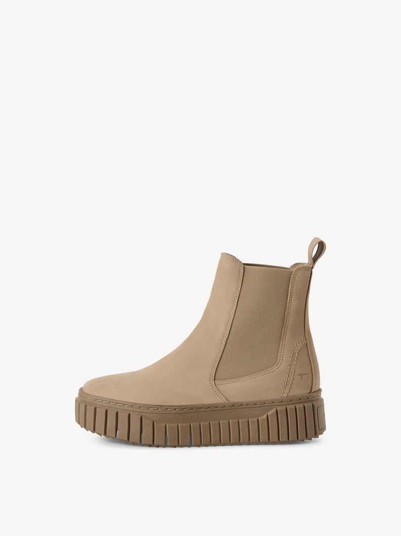 cuir chelsea boot - brun 1-25445-45-375 acheter tamaris bottines en ligne