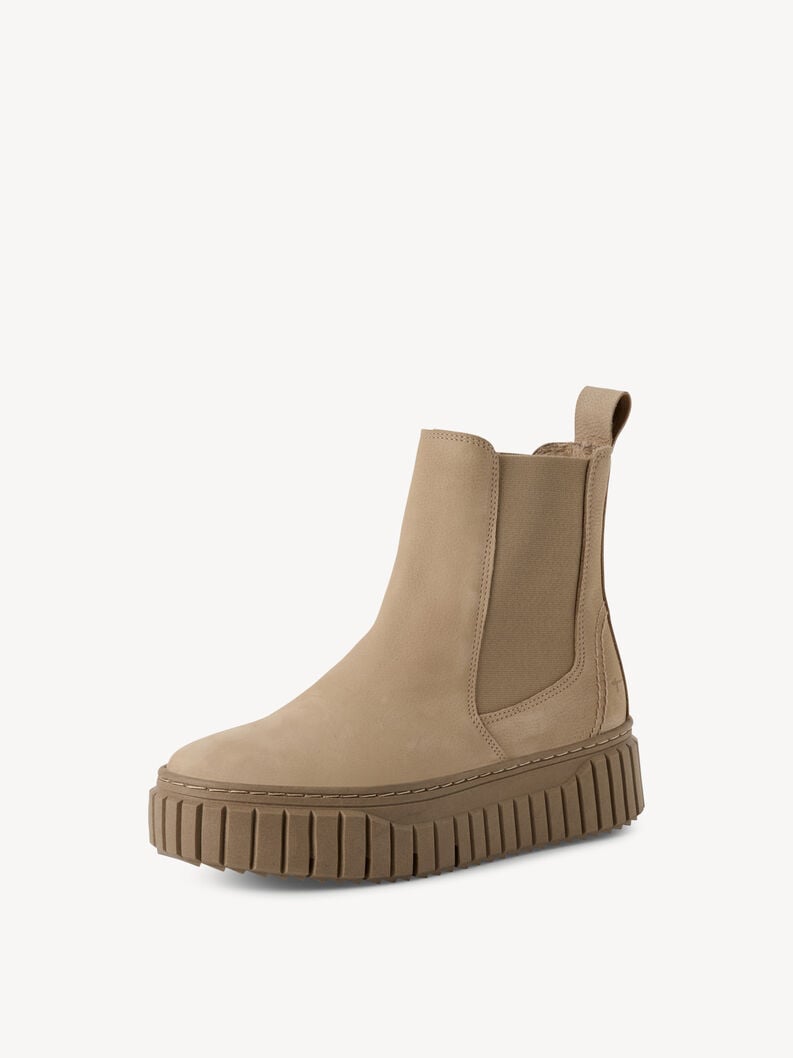 cuir chelsea boot - brun 1-25445-45-375 acheter tamaris bottines en ligne