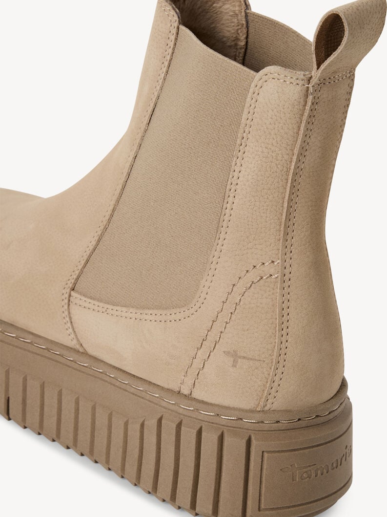 cuir chelsea boot - brun 1-25445-45-375 acheter tamaris bottines en ligne