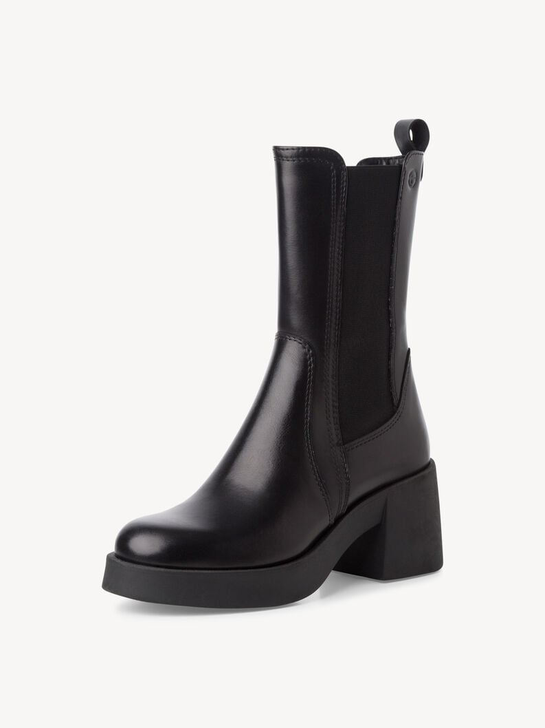 cuir chelsea boot - noir 1-25451-43-001 acheter tamaris bottines en ligne