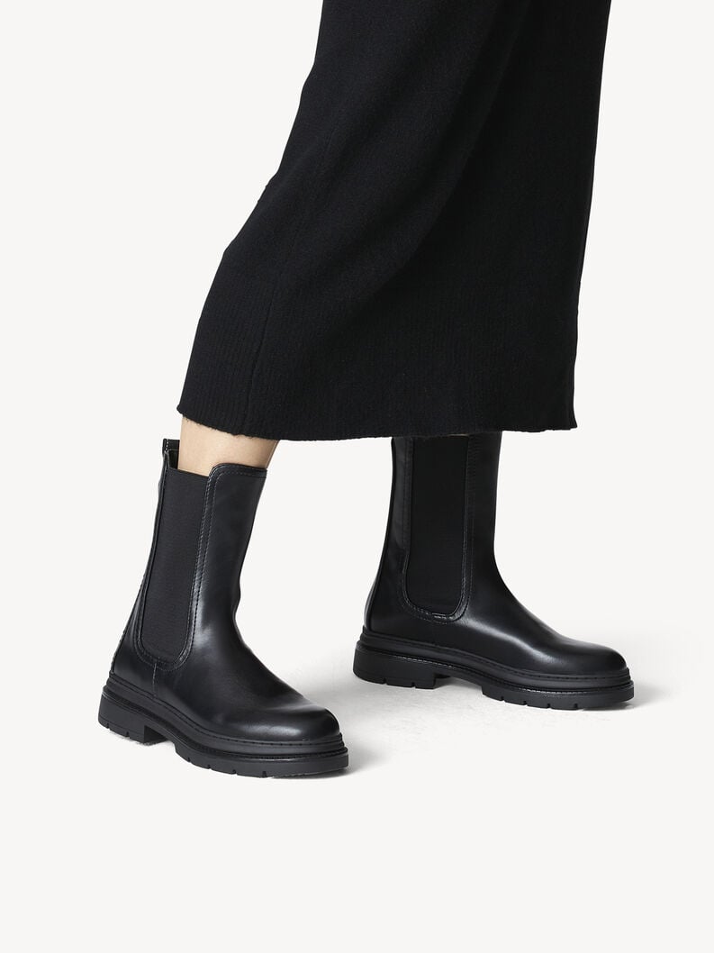 chelsea boot - noir 1-25452-41-001 acheter tamaris bottines en ligne