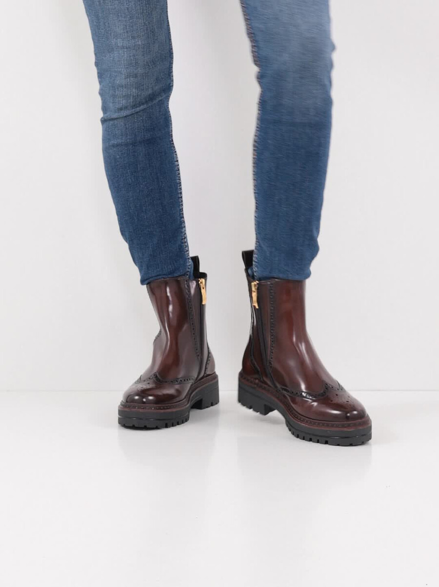 chelsea boot - brun 1-25463-45-300 acheter tamaris bottines en ligne