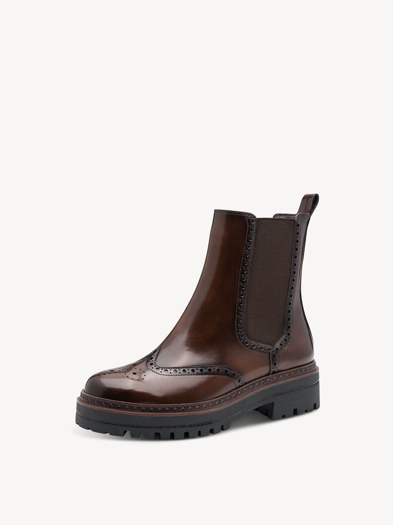 chelsea boot - brun 1-25463-45-300 acheter tamaris bottines en ligne
