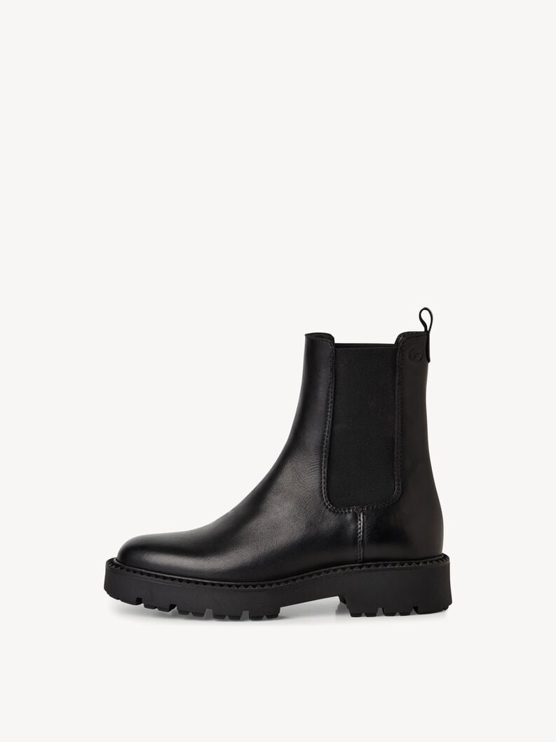 cuir chelsea boot - noir 1-25473-45-003 acheter tamaris bottines en ligne