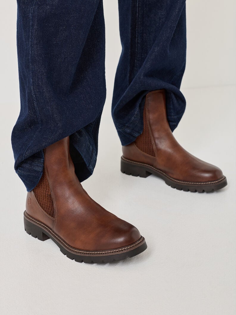 chelsea boot - brun 1-25483-45-305 acheter tamaris bottines en ligne