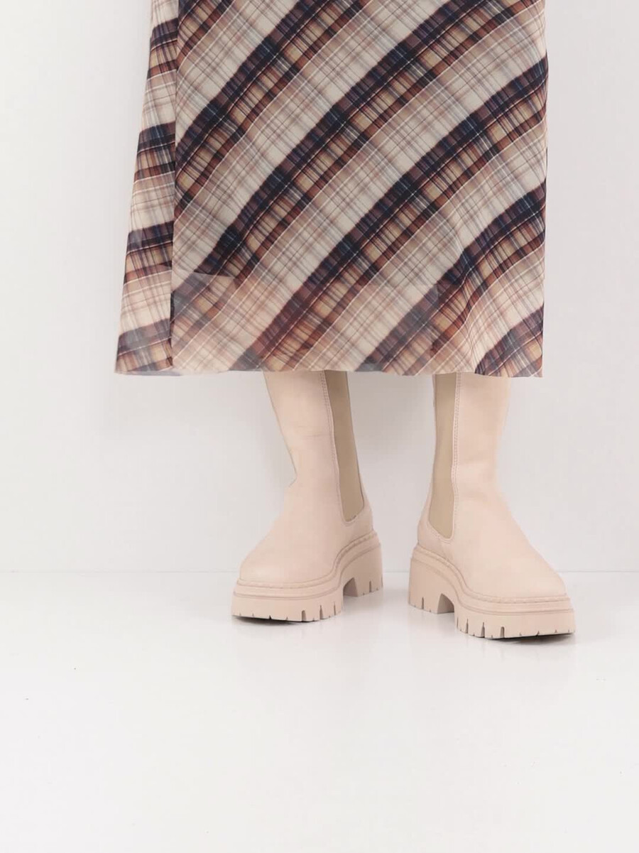 cuir chelsea boot - brun 1-25487-45-375 acheter tamaris bottines en ligne