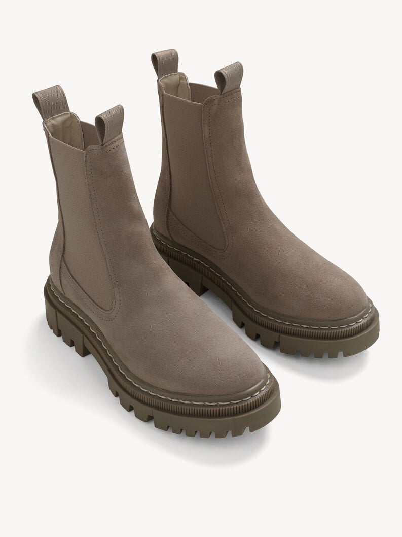 cuir chelsea boot - gris 1-25491-41-200 acheter tamaris bottines en ligne