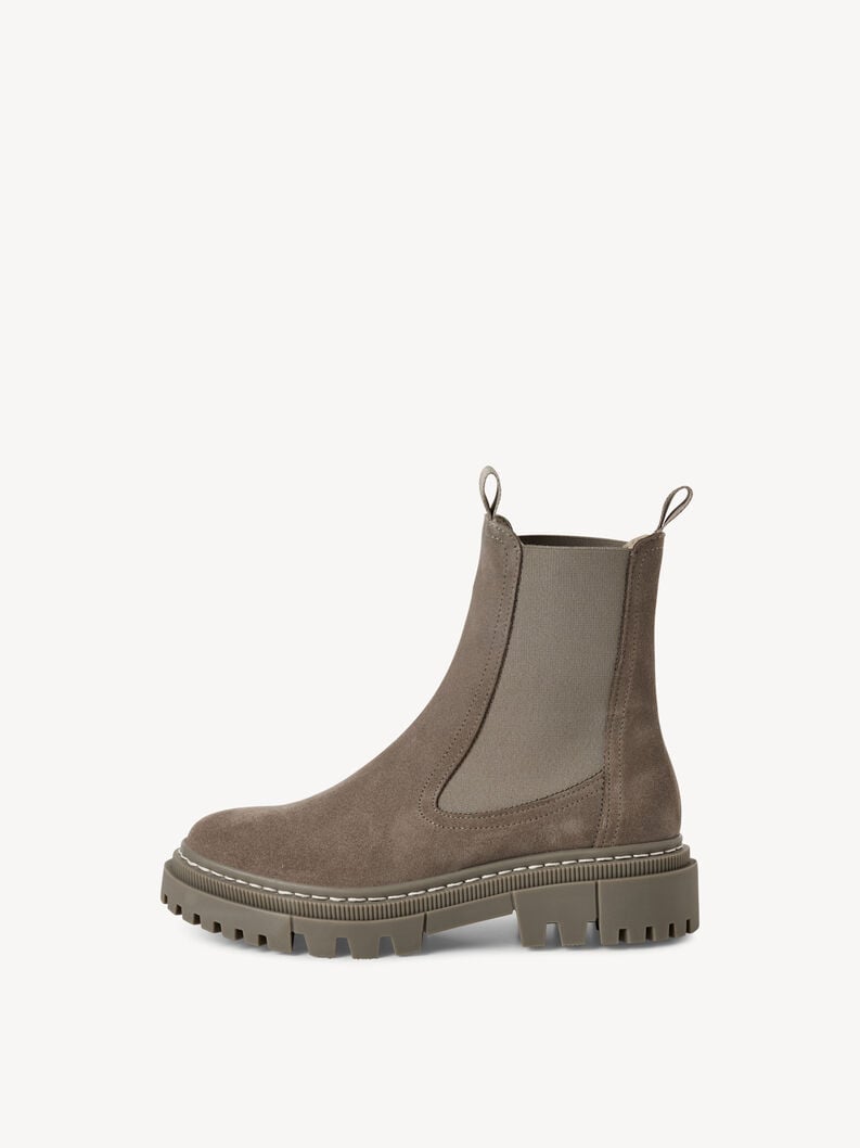 cuir chelsea boot - gris 1-25491-41-200 acheter tamaris bottines en ligne