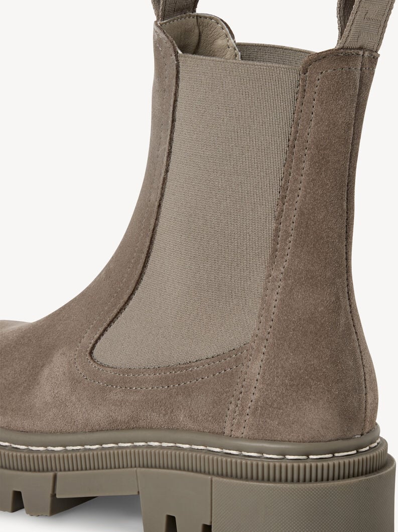 cuir chelsea boot - gris 1-25491-41-200 acheter tamaris bottines en ligne