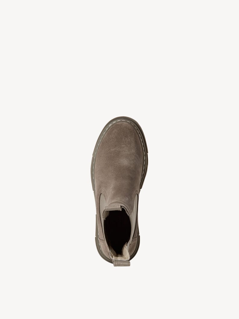 cuir chelsea boot - gris 1-25491-41-200 acheter tamaris bottines en ligne