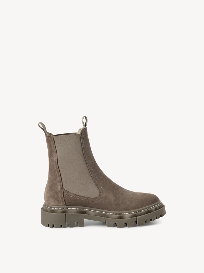 cuir chelsea boot - gris 1-25491-41-200 acheter tamaris bottines en ligne