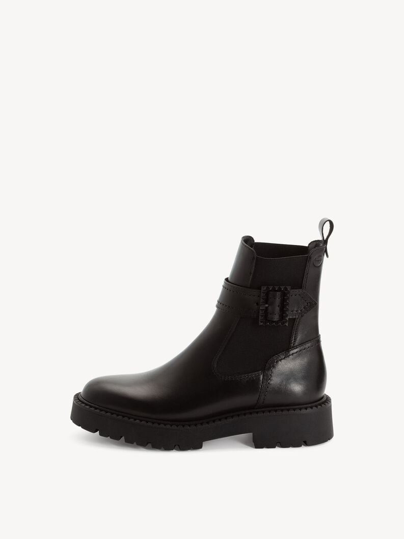 cuir chelsea boot - noir 1-25496-45-001 acheter tamaris bottines en ligne