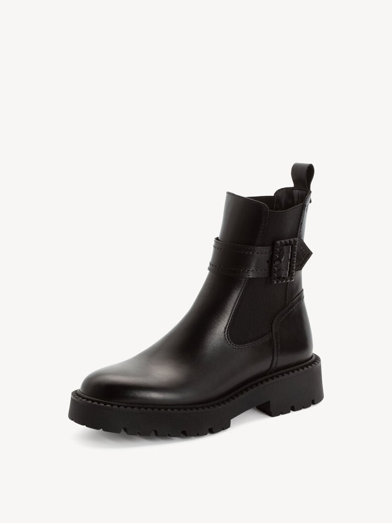 cuir chelsea boot - noir 1-25496-45-001 acheter tamaris bottines en ligne