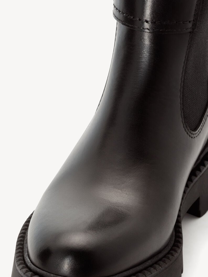 cuir chelsea boot - noir 1-25496-45-001 acheter tamaris bottines en ligne