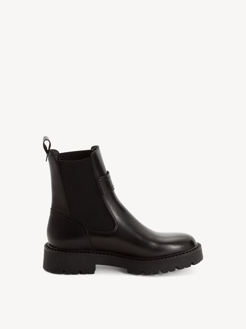 cuir chelsea boot - noir 1-25496-45-001 acheter tamaris bottines en ligne