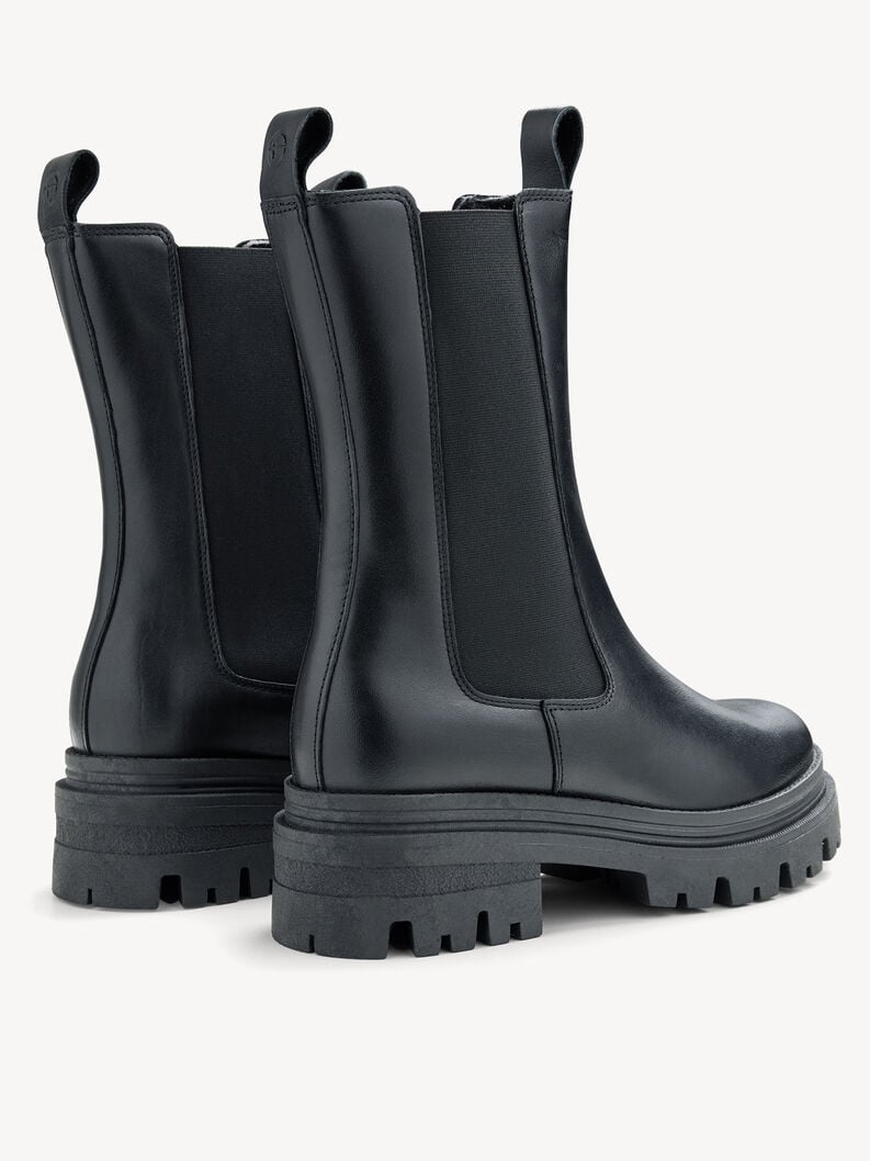 cuir chelsea boot - noir 1-25498-41-003 acheter tamaris bottines en ligne