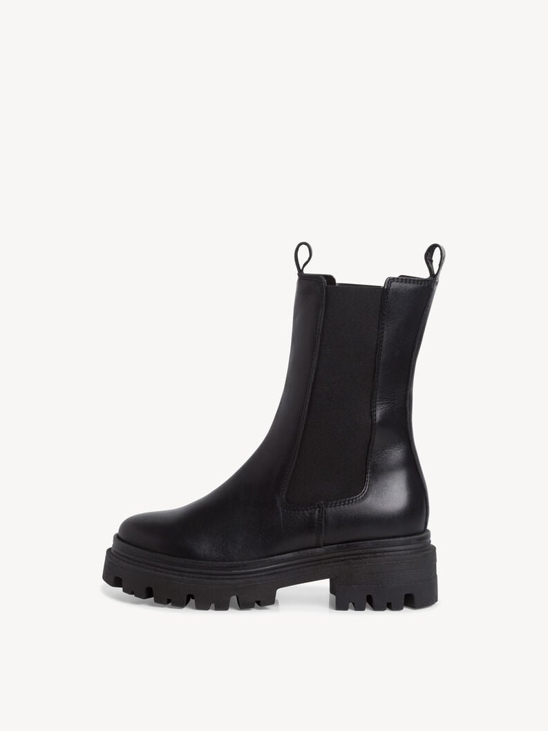 cuir chelsea boot - noir 1-25498-41-003 acheter tamaris bottines en ligne