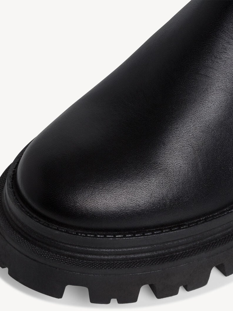 cuir chelsea boot - noir 1-25498-41-003 acheter tamaris bottines en ligne