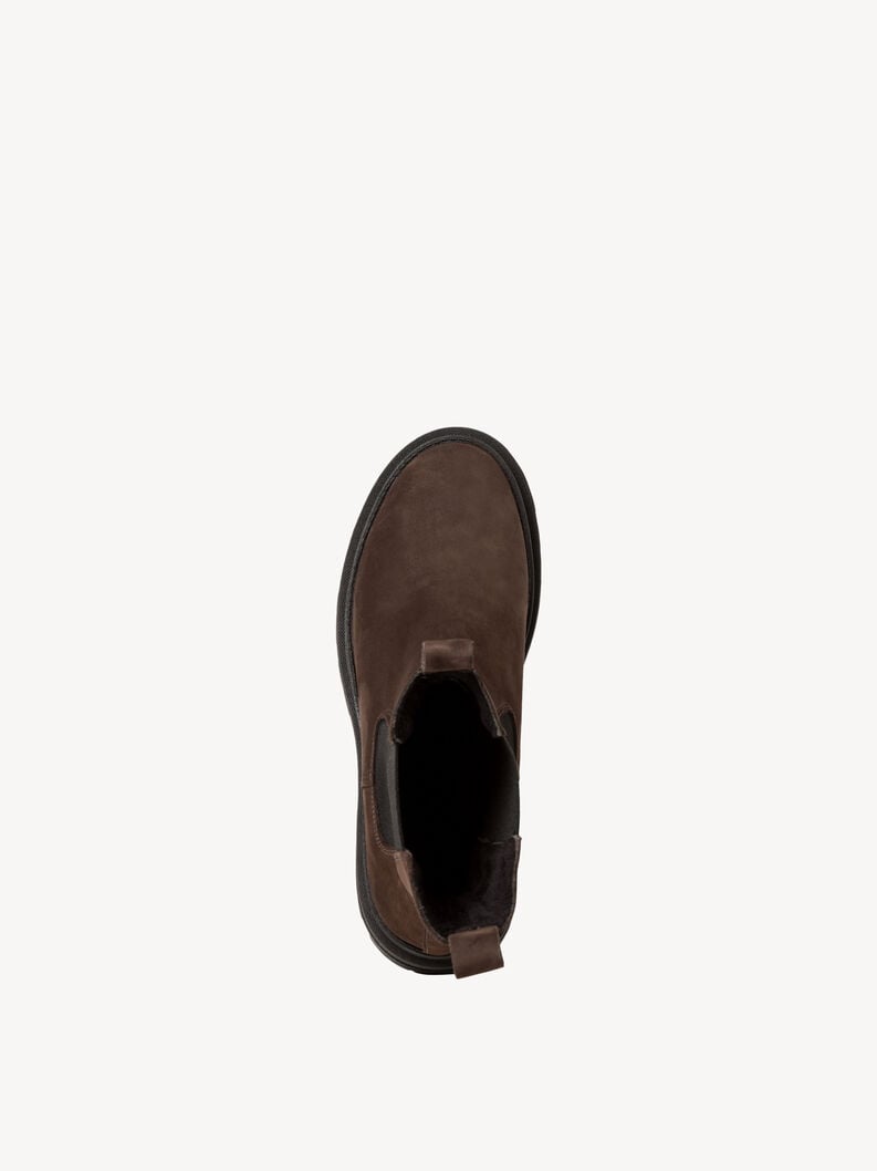 cuir chelsea boot - brun 1-25498-41-304 acheter tamaris bottines en ligne