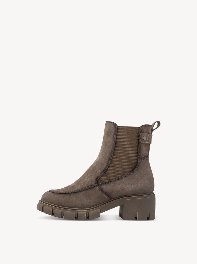 cuir chelsea boot - beige 1-25822-45-341 acheter tamaris bottines en ligne