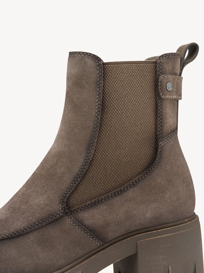 cuir chelsea boot - beige 1-25822-45-341 acheter tamaris bottines en ligne