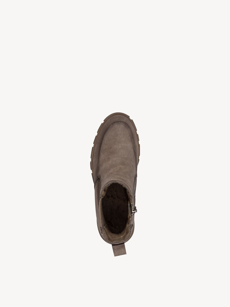 cuir chelsea boot - beige 1-25822-45-341 acheter tamaris bottines en ligne