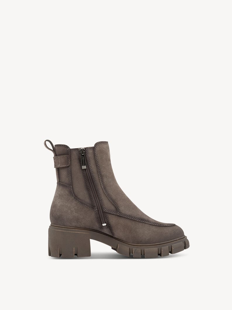 cuir chelsea boot - beige 1-25822-45-341 acheter tamaris bottines en ligne