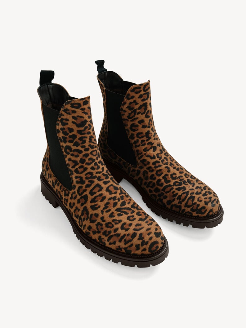 cuir chelsea boot - brun 1-25849-43-360 acheter tamaris bottines en ligne