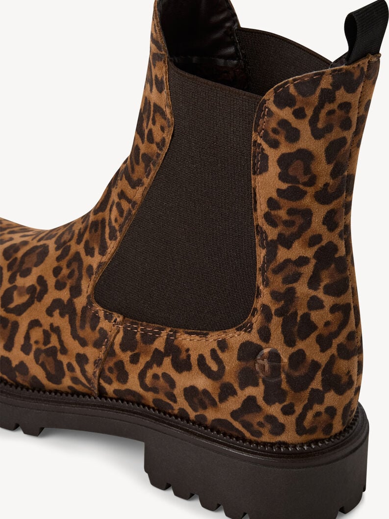 cuir chelsea boot - brun 1-25849-43-360 acheter tamaris bottines en ligne