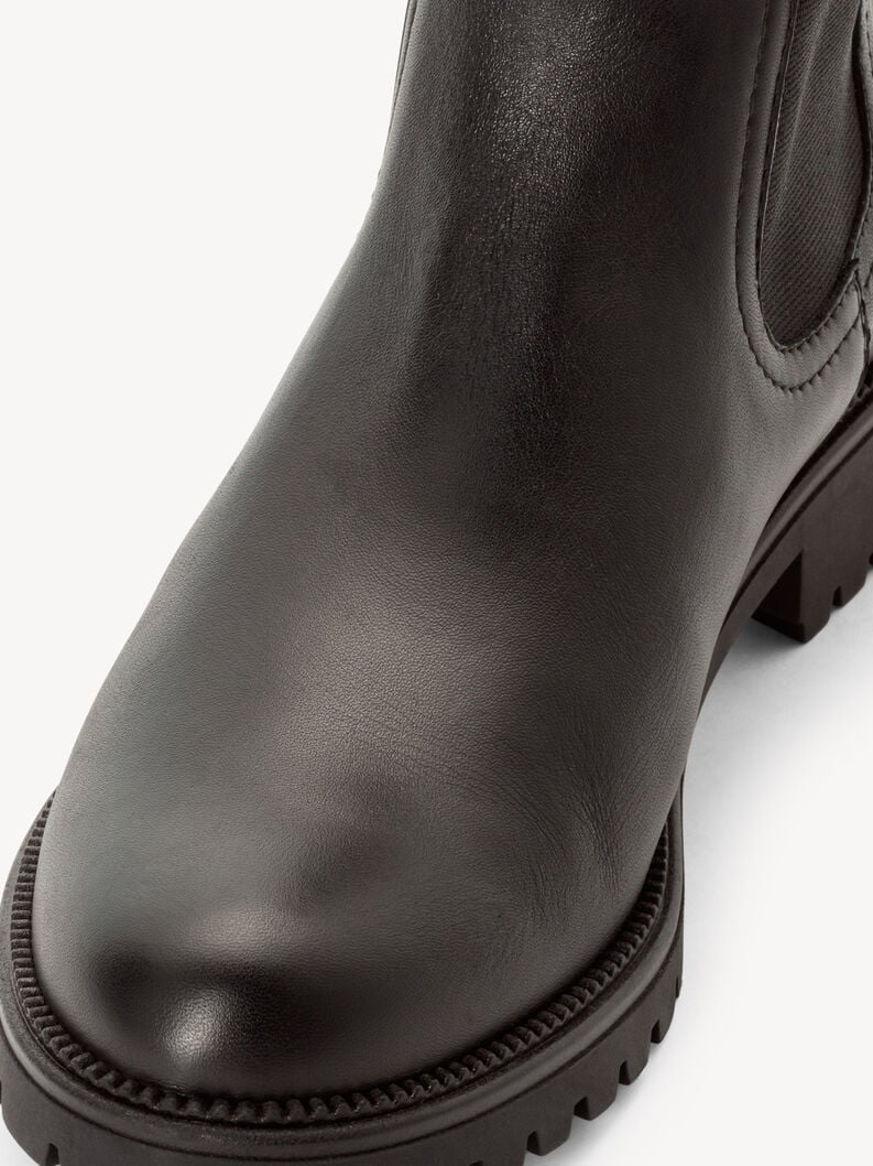 cuir chelsea boot - noir 1-25852-45-001 acheter tamaris bottines en ligne