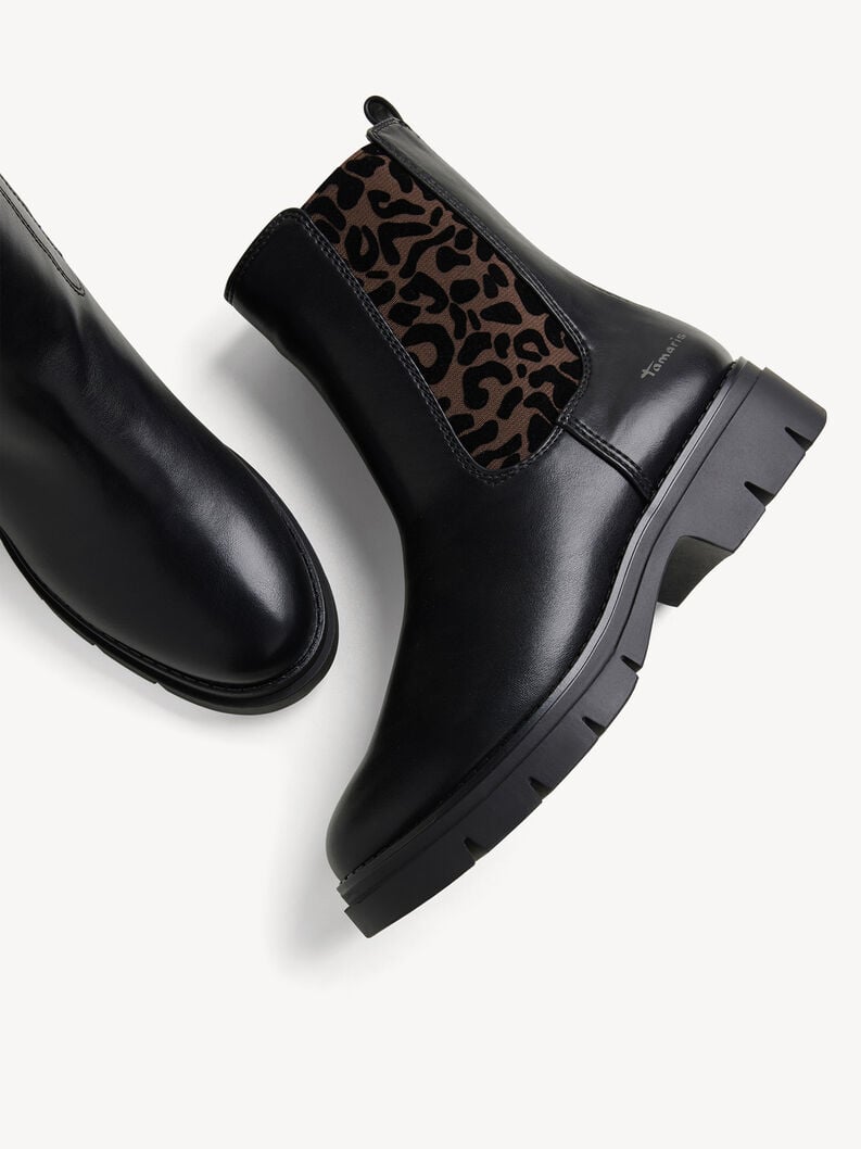 chelsea boot - noir 1-25898-43-090 acheter tamaris bottines en ligne