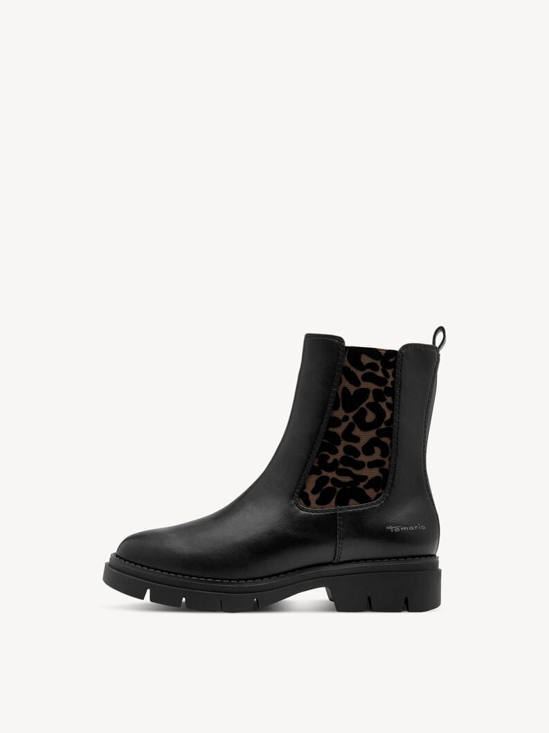 chelsea boot - noir 1-25898-43-090 acheter tamaris bottines en ligne