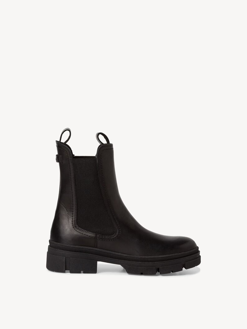 cuir chelsea boot - noir 1-25901-41-003 acheter tamaris bottines en ligne