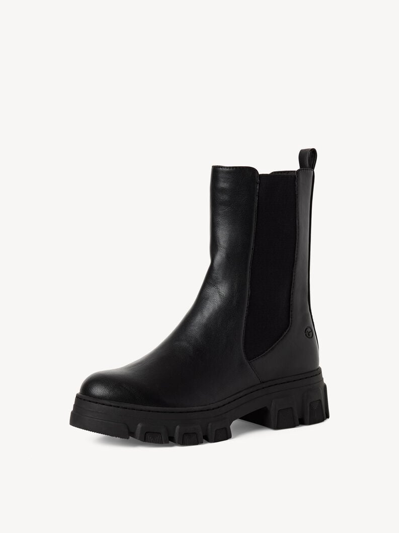 chelsea boot - noir 1-25943-45-001 acheter tamaris bottines en ligne
