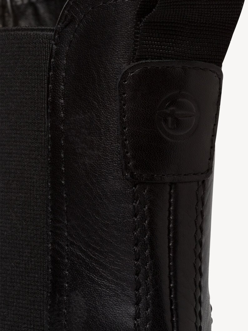 cuir chelsea boot - noir 1-25992-41-001 acheter tamaris bottines en ligne