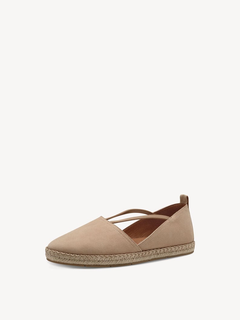 cuir espadrill - brun 1-24620-44-435 acheter tamaris espadrills en ligne