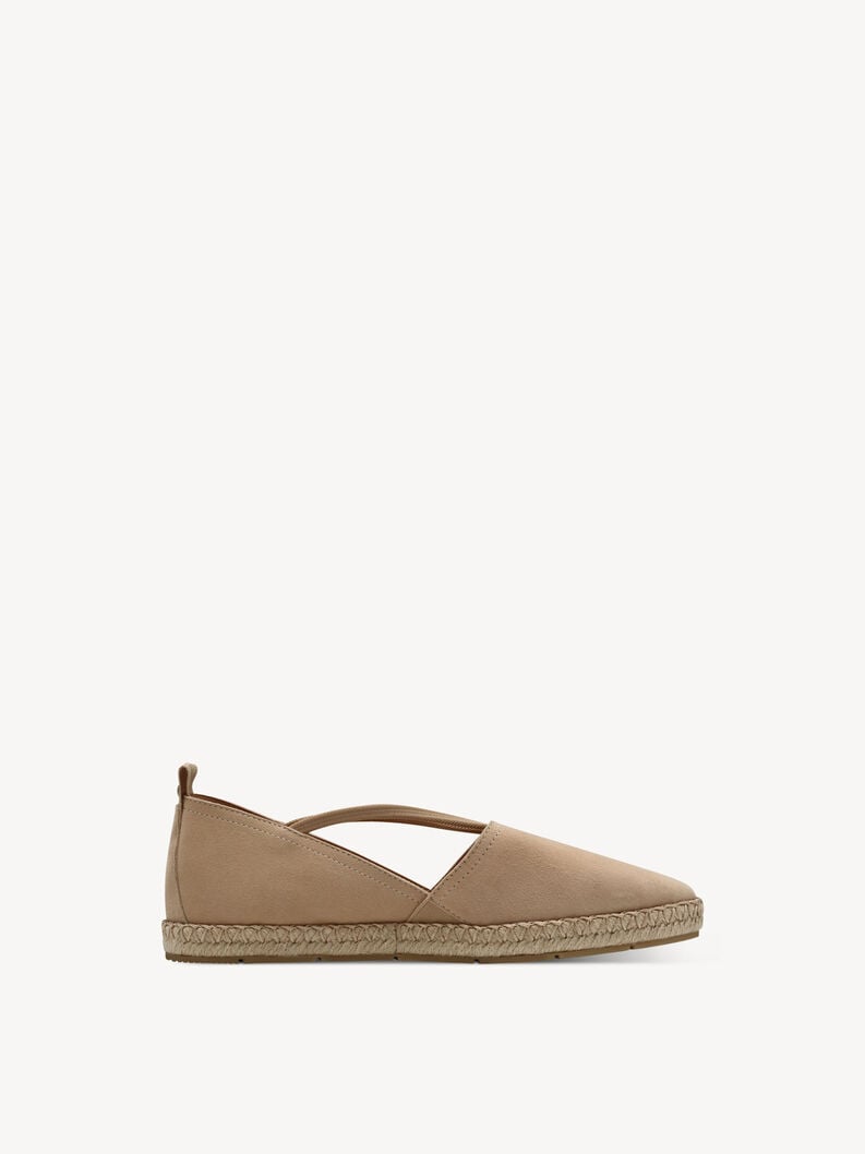 cuir espadrill - brun 1-24620-44-435 acheter tamaris espadrills en ligne
