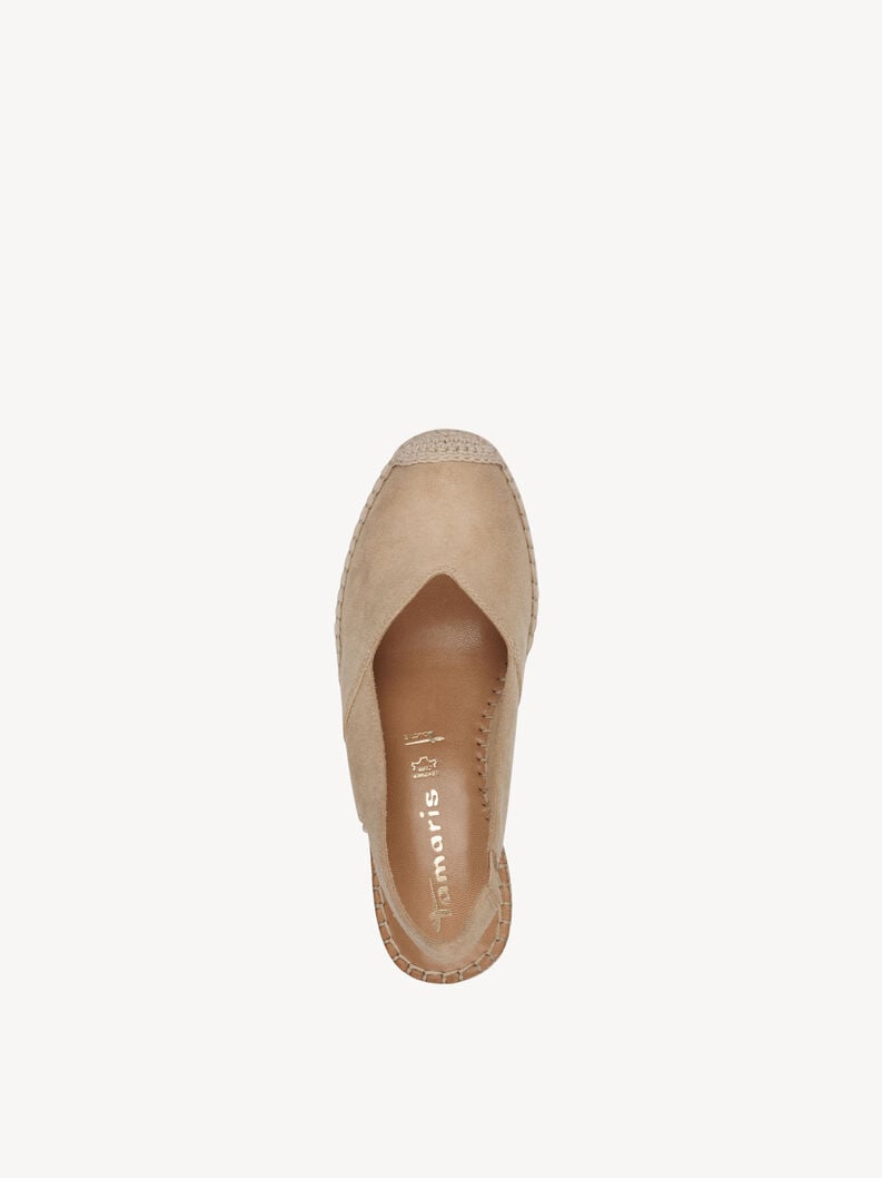 espadrill - brun 1-29638-44-435 acheter tamaris espadrills en ligne