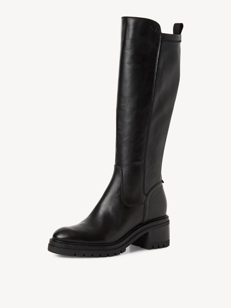 bottes - noir 1-25505-45-001 acheter bottes tamaris en ligne